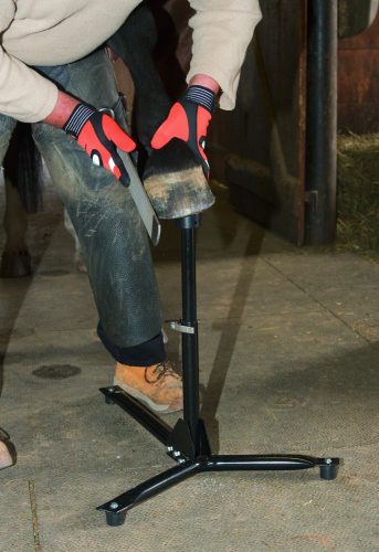 EcoFlex stalak za prednju i stražnju nogu, za obradu kopita, stalak za kopito