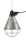 KERBL infracrvena lampa – sjenilo s aluminijskim reflektorom i kabelom 2,5 m, promjer 21 cm