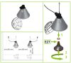 KERBL infracrvena lampa – sjenilo s aluminijskim reflektorom i kabelom 2,5 m, promjer 21 cm