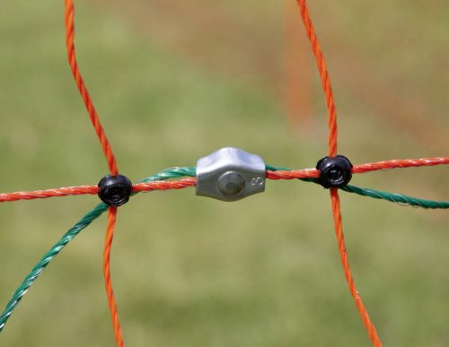 AKO PoultryNet električna mreža za perad, narančasta, 50 m x 106 cm, s dvostrukim zabodnim šiljcima