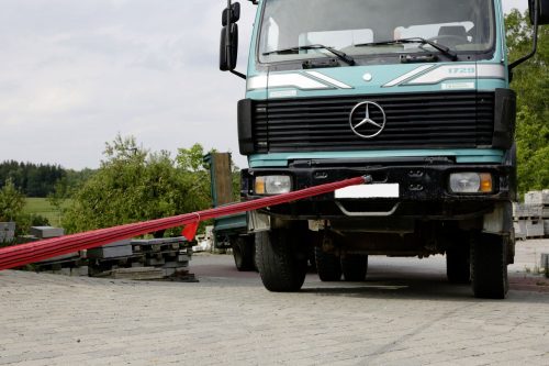 Vučna sajla, 10 m, 35 t nosivosti, crvena