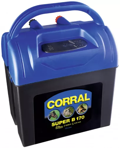 Corral Super B 170 električni pastir 12 V / 0,32 J – 9 V / 0,25 J