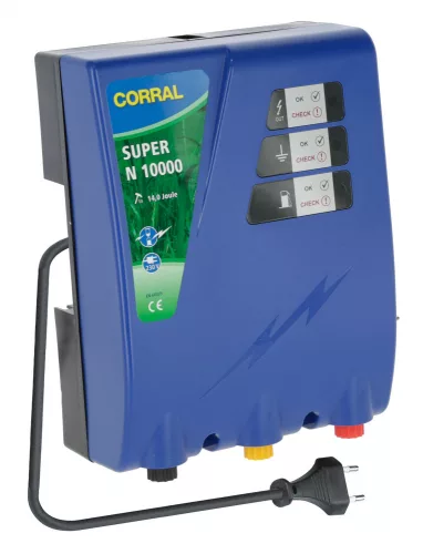Corral Super N 10000 električni pastir uređaj za duge ograde obrasle gustom vegetacijom - 230V