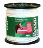 AKO EconomyLine električni pastir vodič, bijeli, 3,87 ohm/m - 200 m x 6 mm