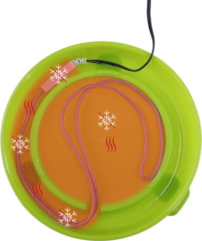 Grijaći kabel za pojilicu za perad 24 V, 10 W, s napajanjem