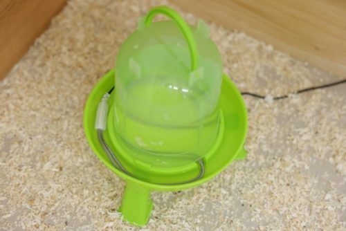 Grijaći kabel za pojilicu za perad 24 V, 10 W, s napajanjem