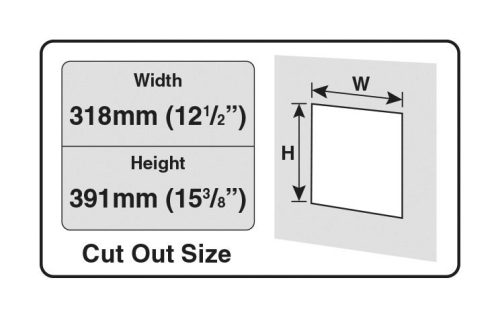 Dog Mate® XL dvostupanjska vrata za pse, za velike pse, bijela
