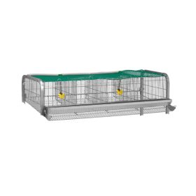 4-odjelni kavez za prepelice