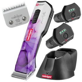   Heiniger Opal nyírógép 2 akkumulátorral, Snap On 10-es fejjel